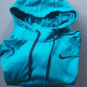 Teal Nike Dri-Fit Hoodie Size Large